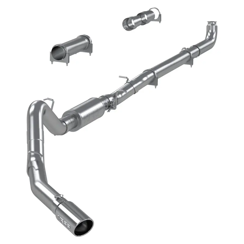 2001-2007 Duramax Lb7/Lly/Lbz Aluminized 4" Down Pipe Back Exhaust (S6004al) 1