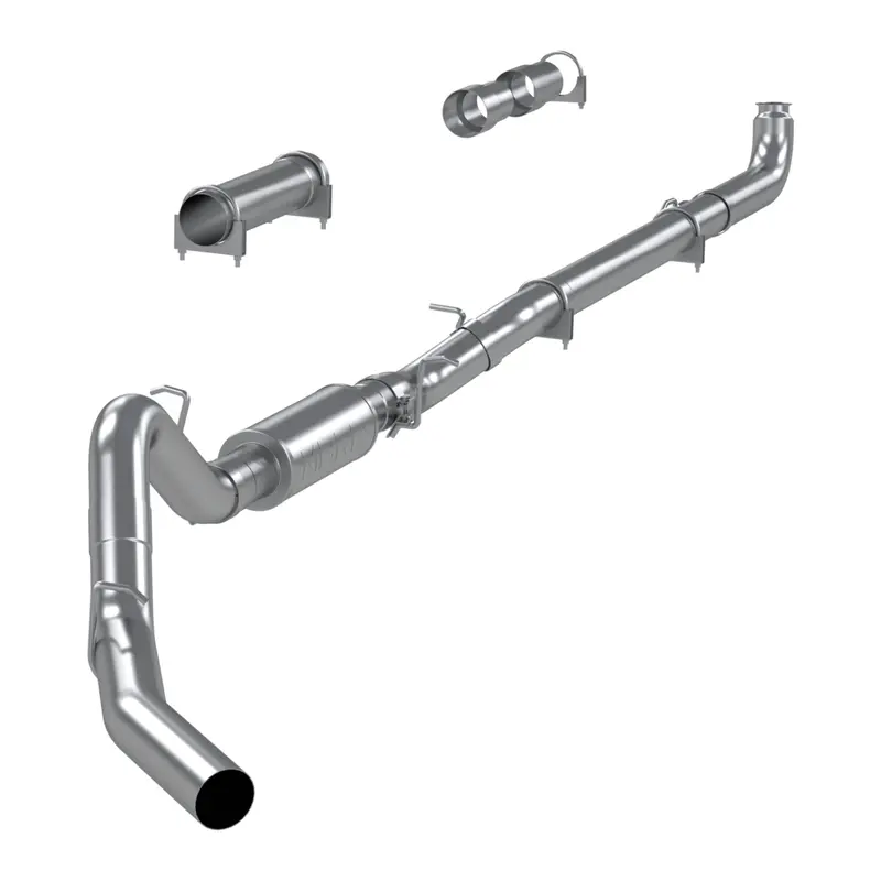 2001-2007 Duramax Lb7/Lly/Lbz Aluminized 4" Downpipe Back Exhaust (S6004p) 1