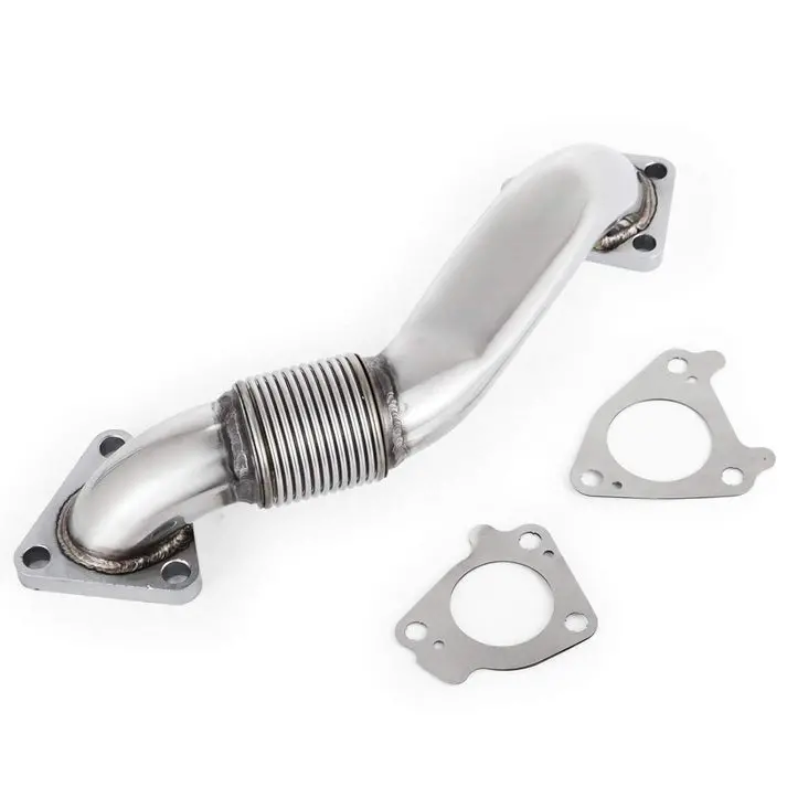 2001-2016 Duramax 6.6L Dieselr Up-Pipe Passenger Side (255-04600) 1