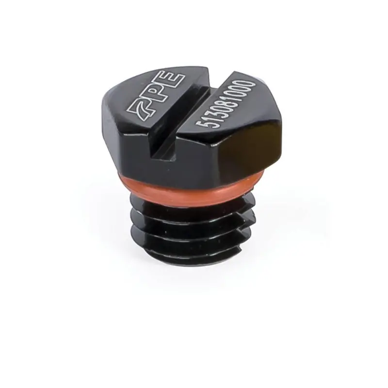 2001-2016 Duramax Ppe Billet Aluminum Air Bleeder Screw (513081000) 1