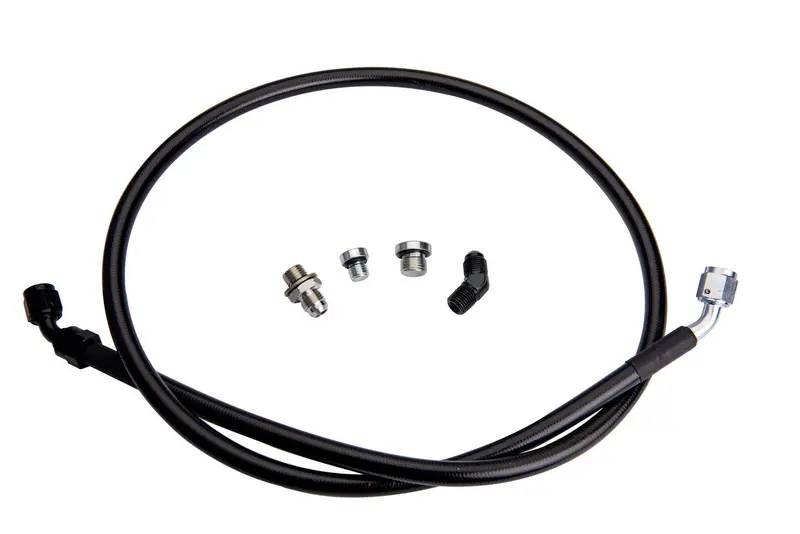 2001-2016 Duramax With 1/4 Npt Turbo Oil Inlet (S300/S400) Remote Turbo Oil Feed Line Kit (Fpe-Dtfl-S3s4-0116) 1