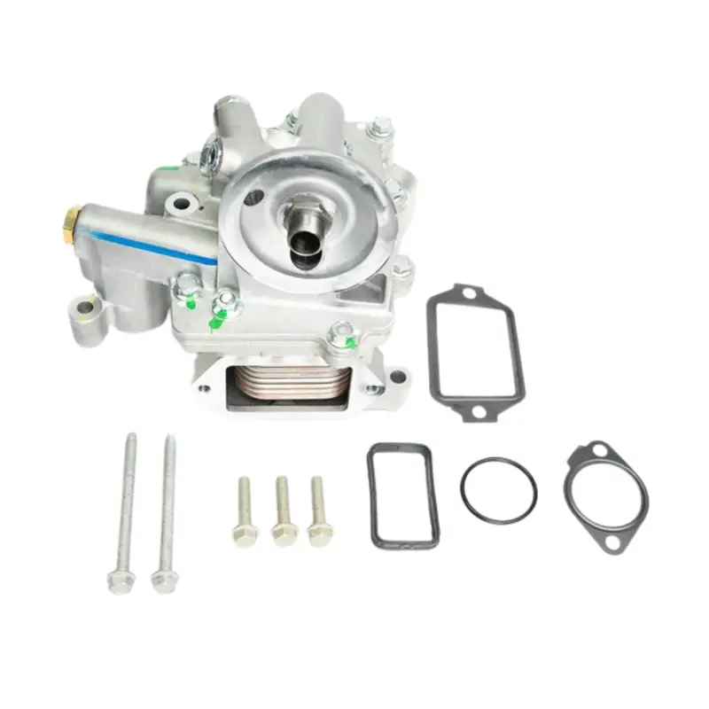 2001-2019 Duramax 6.6L Dmaxstore Performance Engine Oil Cooler Assembly (Dmax-Perf-2980) 1