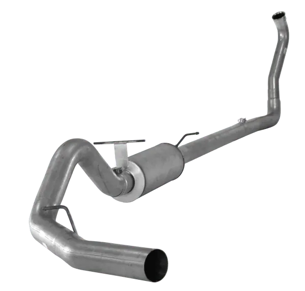 2003-2007 Powerstroke 6.0L 4" Turbo Back Exhaust 3.5" Downpipe W/ Muffler (521009) 1