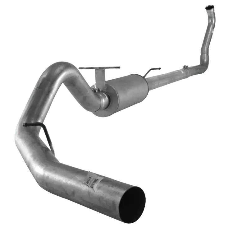 2003-2007 Powerstroke 6.0L 4" Turbo Back Exhaust W/ Muffler (421020) 1