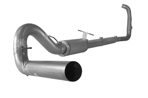 2003-2007 Powerstroke 6.0L Aluminized 5" Turbo Back Exhaust W/ Muffler (521010) 1