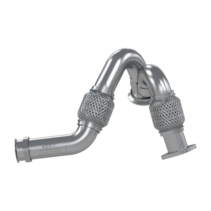 2003-2007 Powerstroke 6.0L Aluminized Turbo Up Pipes (Fal2313) 1