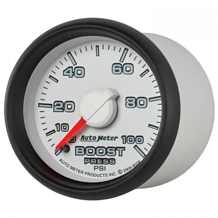 2003-2009 Cummins 5.9L/6.7L 2 1/16" Mechanical Boost Gauge 0-100 Psi (8506) 1