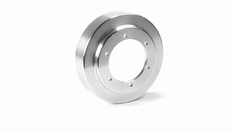 2003-2012 Cummins 5.9L/6.7L Fan Drive Pulley Bare Aluminum Finish (Fpe-34660-Al) 1