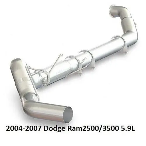 2004-2007 Cummins 5.9L P1 5" P Series Turbo-Back Race Exhaust System W/ Muffler (S61160p) 1