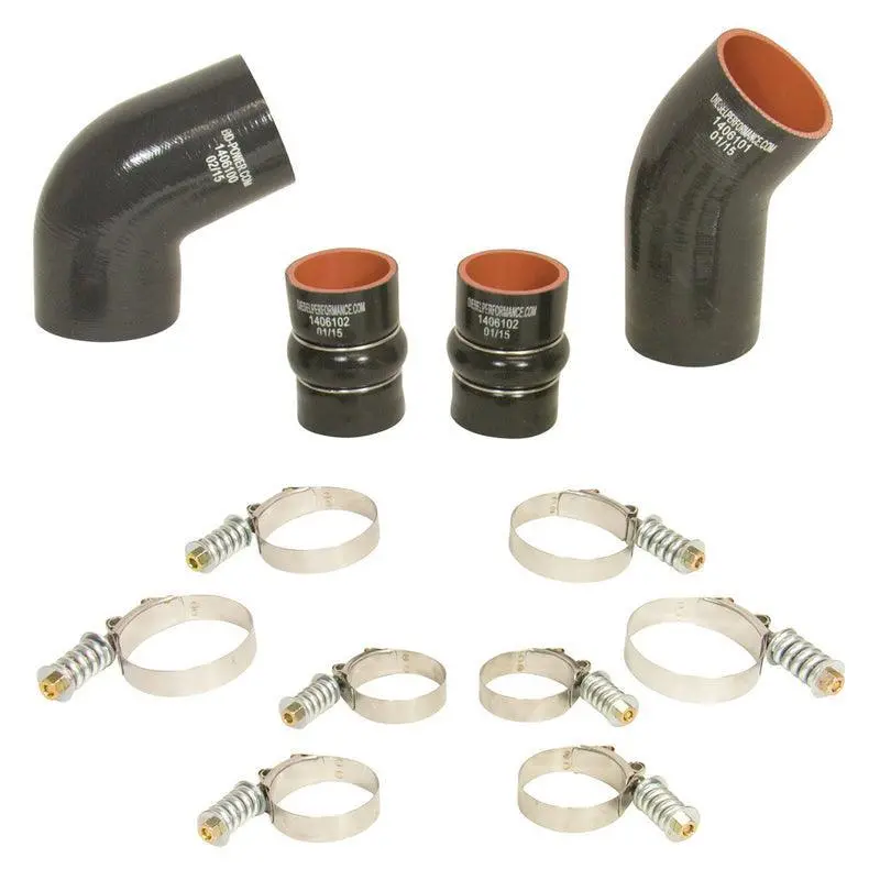 2004.5-2005 Duramax Lly Intercooler Hose & Clamp Kit (1046276) 1