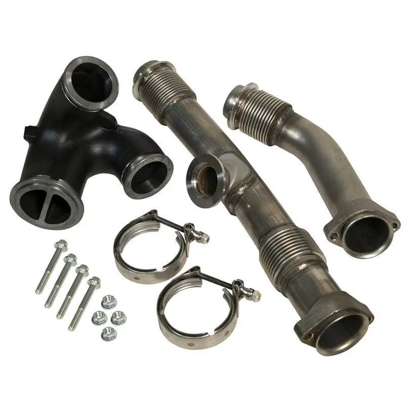 2004.5-2007 Powerstroke 6.0L Up Pipes Kit W/ Egr Connector (1043918) 1