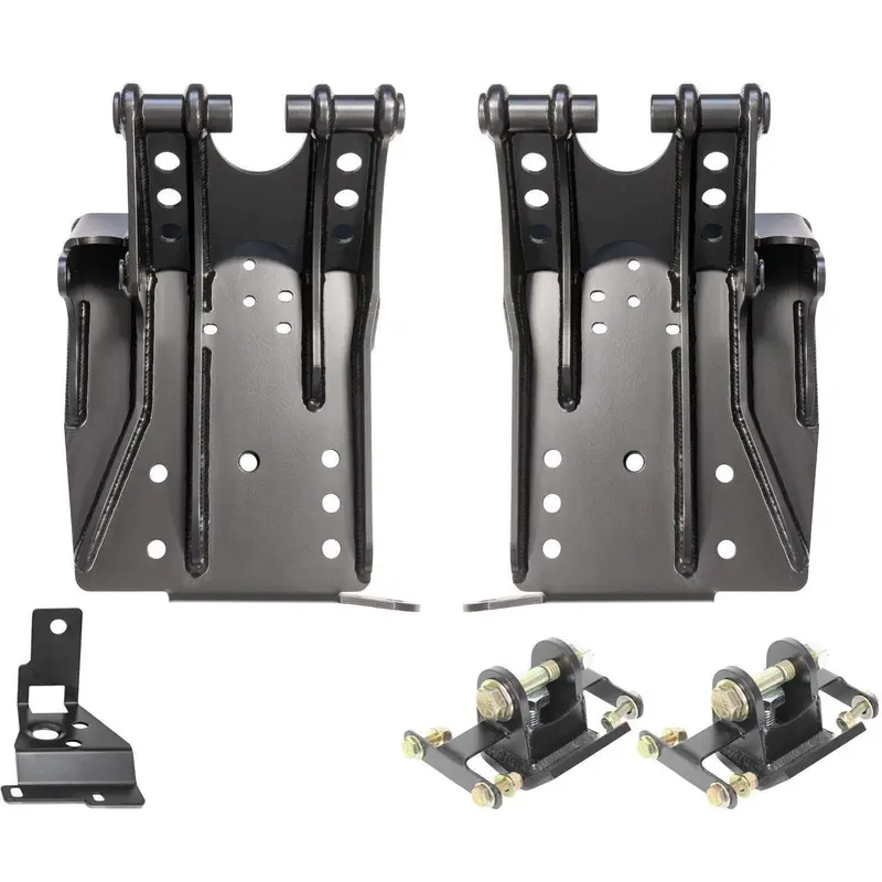 2005-2016 Powerstroke Carli Fabricated Coilover Mounts (Cs-Fcomkit-0508) 1