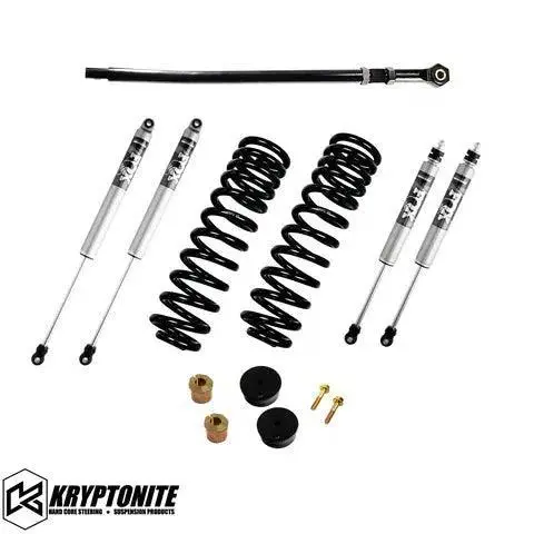 2005-2016 Powerstroke Kryptonite Stage 2 Leveling Kit (Krfd05stage2fox) 1
