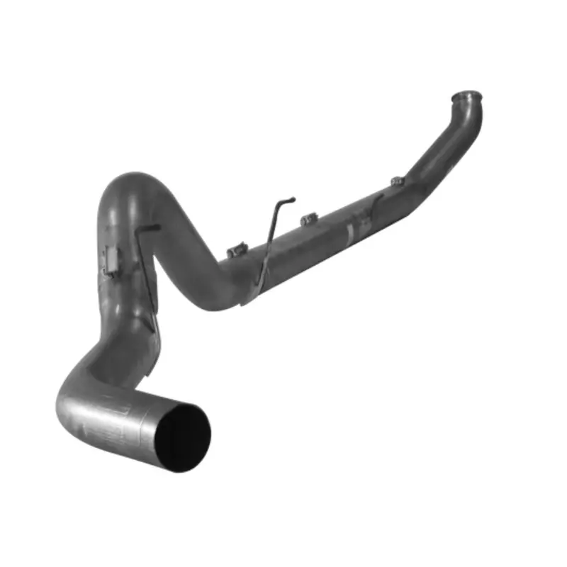 2007-2009 Cummins 6.7L 4" Turbo Back Single No Muffler (411014 / 412014) 1