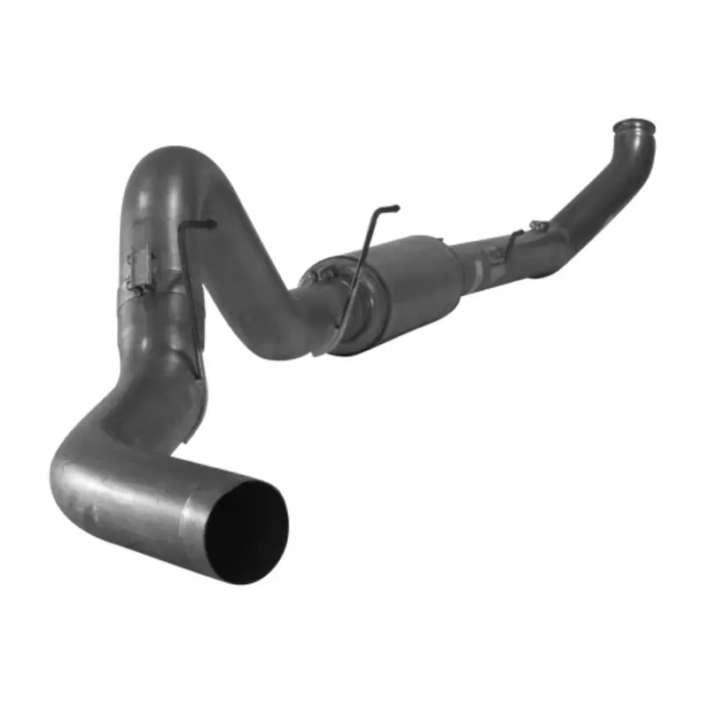 2007-2009 Cummins 6.7L 4" Turbo Back Single W/ Muffler (411013 / 412013) 1
