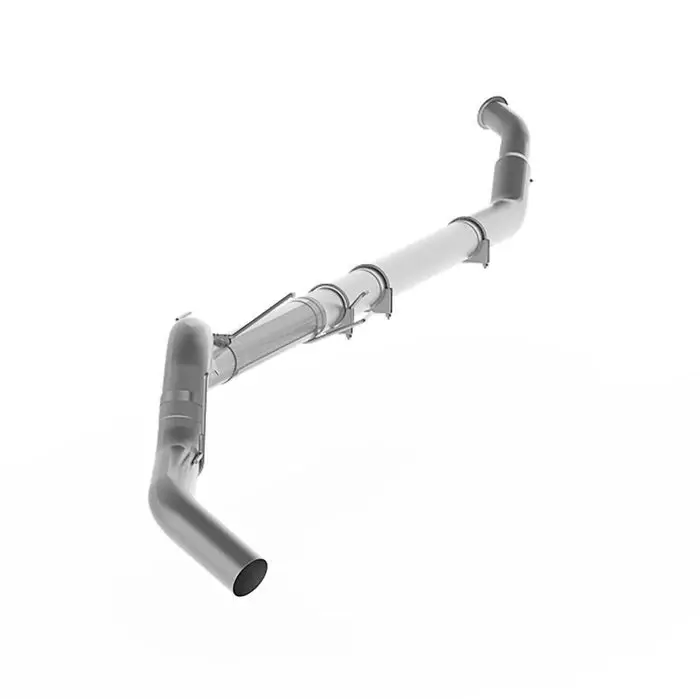 2007.5-2009 Cummins 6.7L P1 5" Turbo Back Exhaust - No Muffler (C6116plm) 1