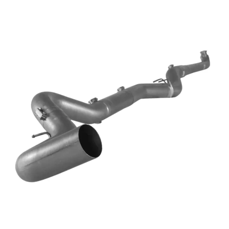 2007.5-2010 Duramax Lmm 5" Downpipe Back Exhaust No Muffler (531002) 1