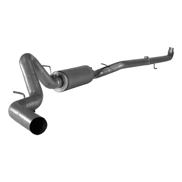 2007.5-2010 Duramax Lmm 5" Downpipe Back Exhaust W/ Muffler (531001) 1