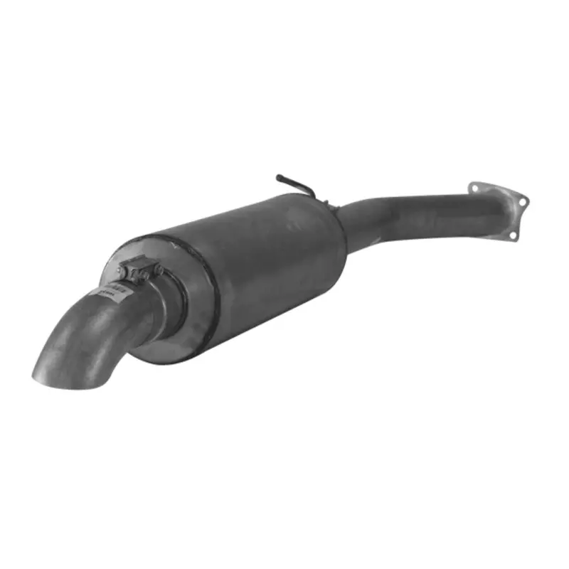 2007.5-2010 Duramax Lmm Cab & Chassis 4" Cat Back Race Pipe W/ Muffler (431012) 1