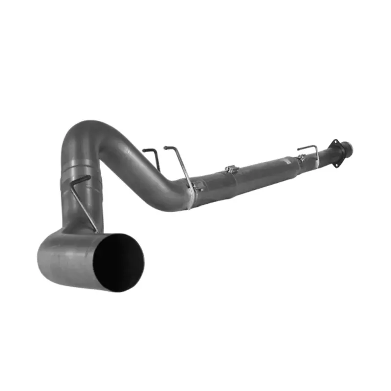 2008-2010 Powerstroke 6.4L 4" Downpipe Back Exhaust No Muffler (421007) 1