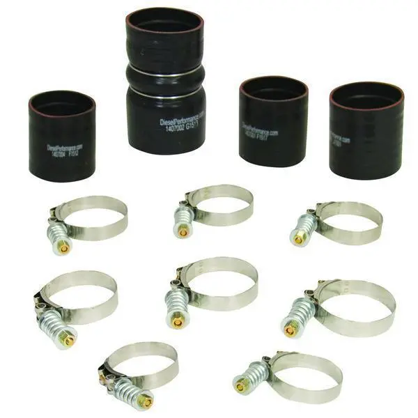 2008-2010 Powerstroke 6.4L Bd Diesel Heavy Duty Intake Hose & Clamp Kit (1047037) 1