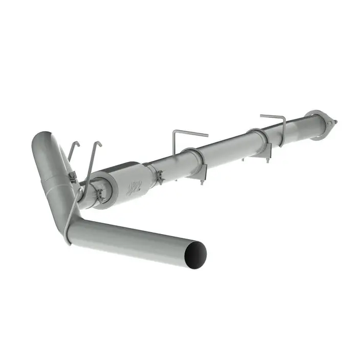 2008-2010 Powerstroke 6.4L P1 4" Downpipe Back Exhaust W/ Muffler (C6270p) 1