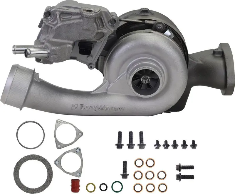 2008-2010 Powerstroke 6.4L Reman Turbo High Pressure With Actuator (S8640105r) 1
