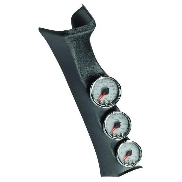 2008-2010 Powerstroke 6.4L Spek-Pro Pillar Triple Gauge Kit (P73012) 1