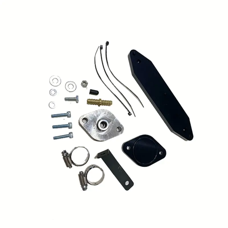2011-2014 Powerstroke 6.7L Art Egr Delete Kit W/ Pass Through Plate (Art-Egrd-6.7-11-14-Pass) 1