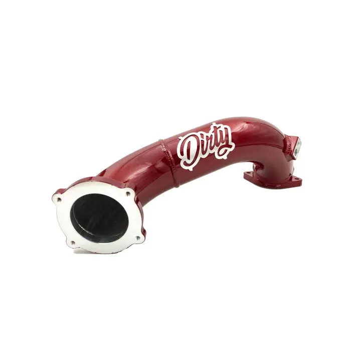 2011-2016 Duramax Lml Dirty Diesel Cold Side Crossover Pipe W/ Throttle Valve (Lml-Int-A029) 1