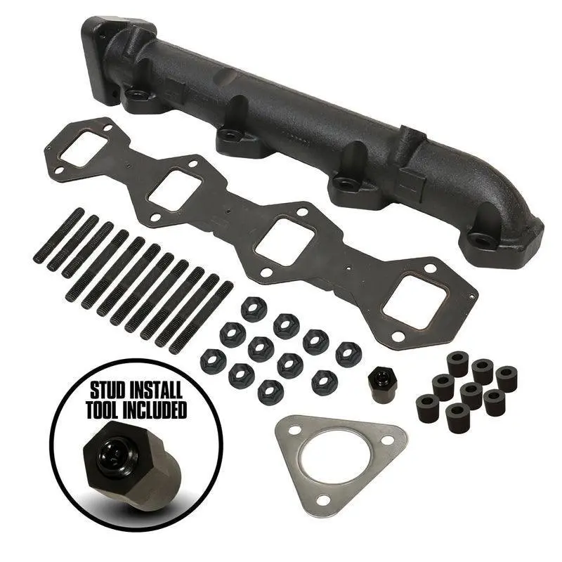 2011-2016 Powerstroke 6.7L Bd Diesel Drivers Side Exhaust Manifold Kit (1043006) 1