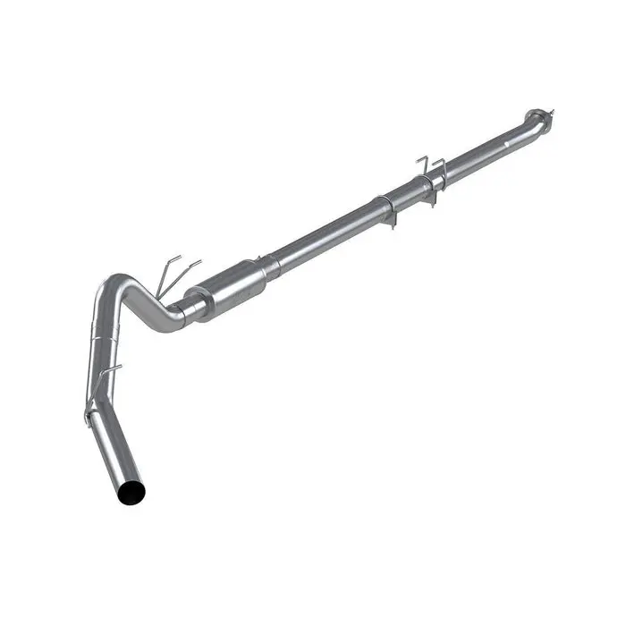 2011-2016 Powerstroke 6.7L P1 4" Downpipe Back Exhaust W/ Muffler (C6262p) 1
