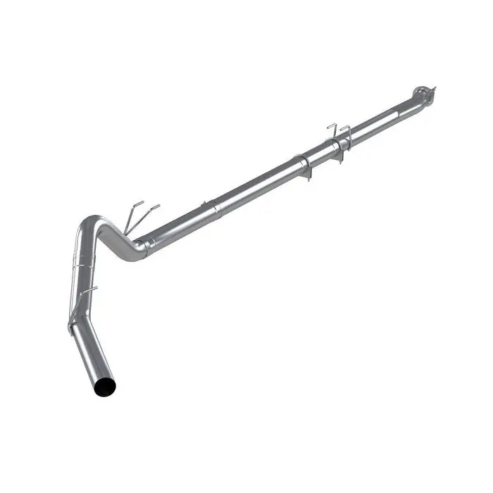2011-2018 Powerstroke 6.7L P1 4" Downpipe Back Exhaust - No Muffler (C6260plm) 1