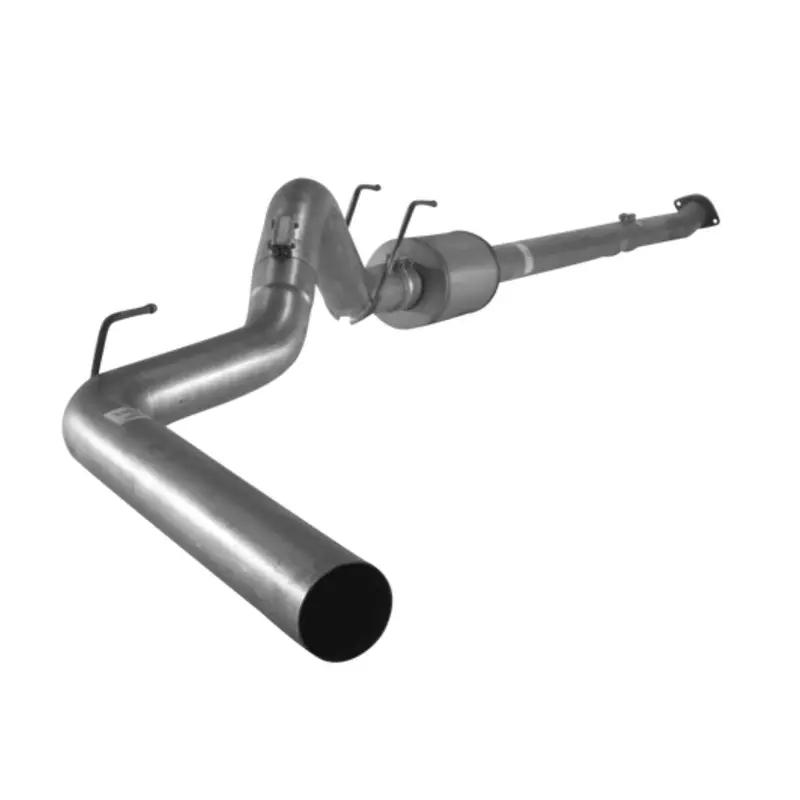 2011-2019 Powerstroke Cab & Chassis 4" Downpipe Back Exhaust W/ Muffler (421016) 1