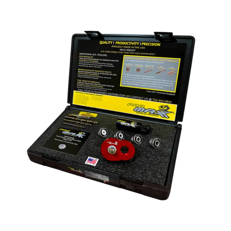 2011-2022 Powerstroke 6.7L Hold-Down Bolt Repair Prokit (Pmxo200pro) 1