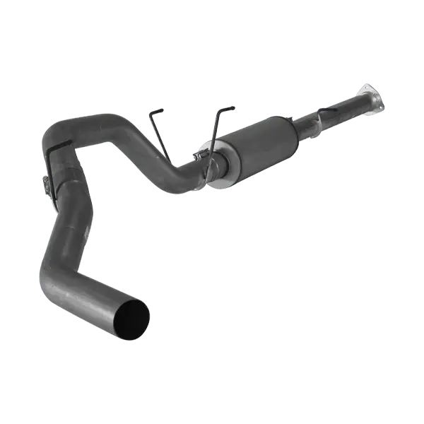 2013-2018 Cummins 6.7L 4" Downpipe Back Single W/ Muffler (411018 / 412018) 1