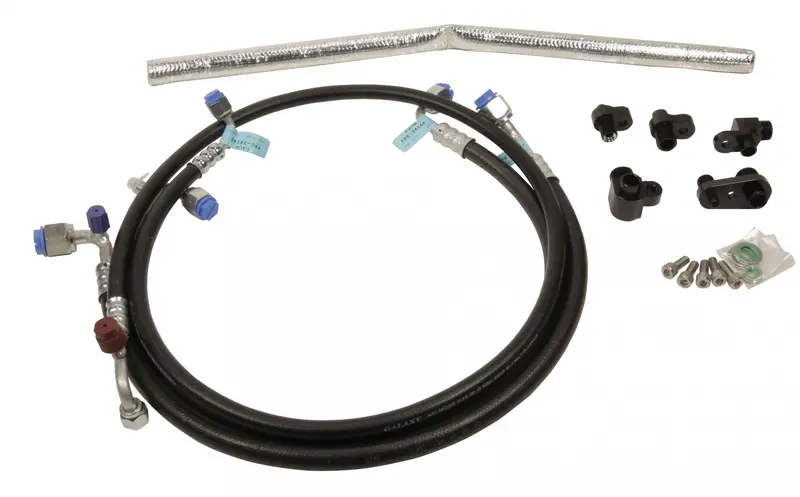 2013-2018 Cummins 6.7L A/C Line Reroute Kit (Fpe-Ac-Kit-1316) 1
