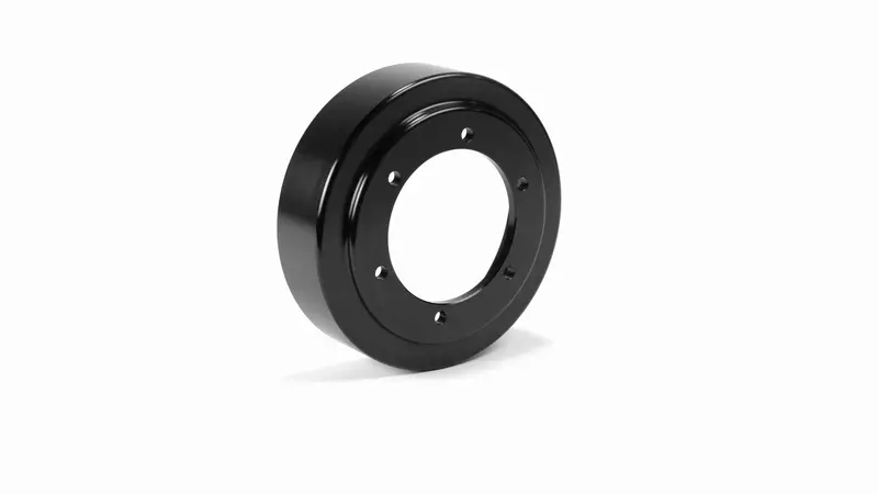 2013-2018 Cummins 6.7L Billet Aluminum Fan Drive Pulley Black Anodized Finish (Fpe-34659-Blk) 1