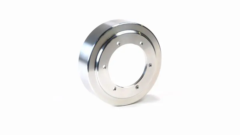 2013-2018 Cummins 6.7L Fan Drive Pulley Bare Aluminum Finish (Fpe-34659-Al) 1