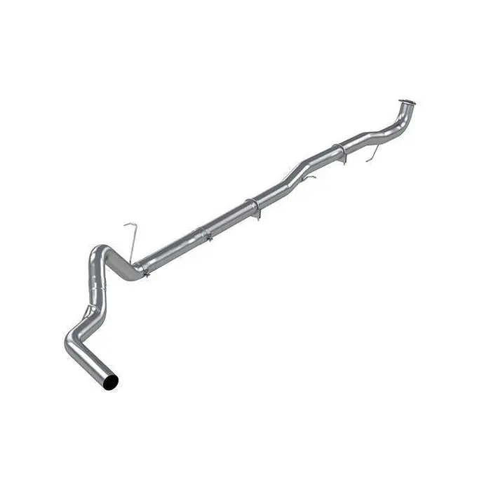 2015.5-2016 Duramax Lml P1 4" Downpipe Back Race Exhaust System - No Muffler (C6045plm) 1