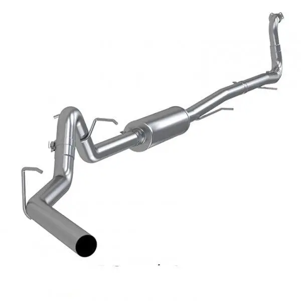 2016-2018 Duramax 2.8L P1 3" Performance Series Turbo-Back Race Exhaust System W/ Muffler (C6057p) 1
