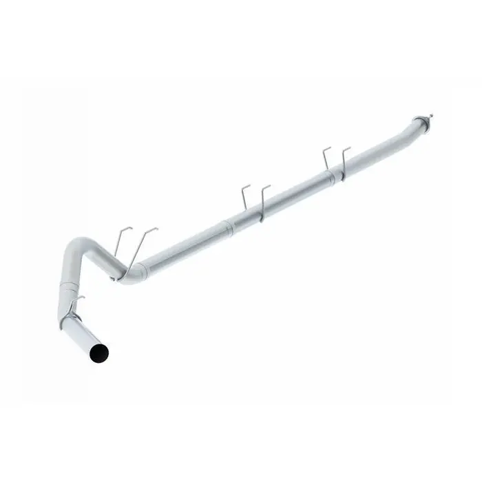 2017-2018 Powerstroke 6.7L P1 4" Downpipe Back Exhaust - No Muffler (C6292slm) 1