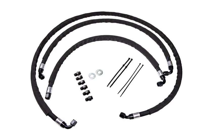 2017-2019 Duramax L5p Heavy Duty Replacement Transmission Cooler Lines (Fpe-Tl-L5p-1719) 1
