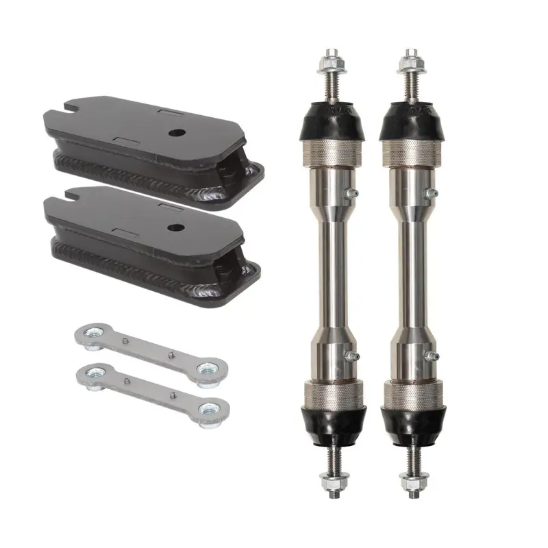 2017-2024 Powerstroke Extended End Links W/ Drop Bracket Kit 4.5-5.5” Lift (Cs-Felkit-45-17) 1