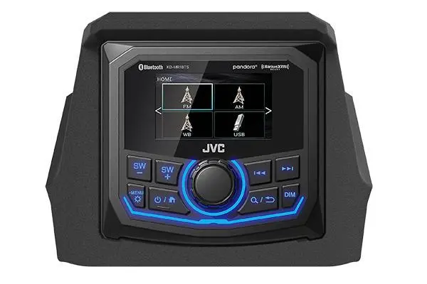 2017+ Canam X3 Jvc Mr3 Media Receiver Plug-&-Play Kit 1