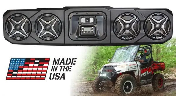 2018-2024 Polaris Ranger 4-Speaker Overhead Sound Bar 1