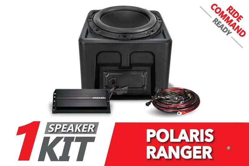 2018-2024 Polaris Ranger Xp1000 10In Subwoofer For Ride-Command 1