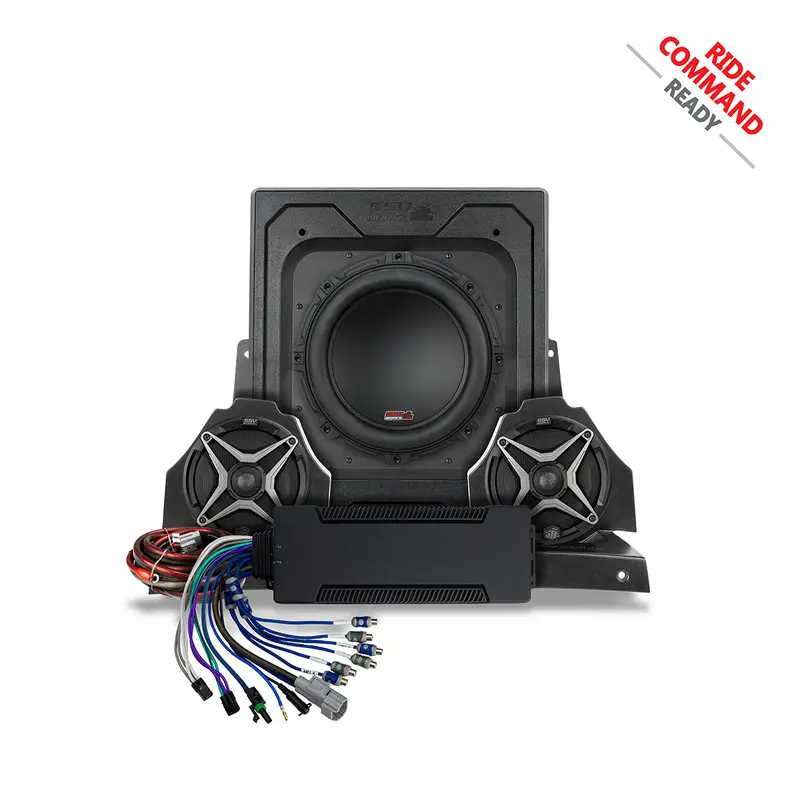 2018-2025 Polaris® Slingshot Phase-3 A-Spec 1400Watt 3-Speaker Audio-System For Ride Command 1