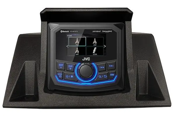 2018+ Polaris Ranger Jvc Mr3 Media Receiver Plug And Play Kit 1
