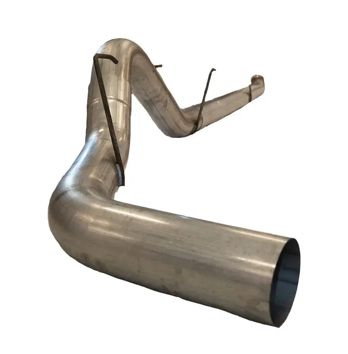 2019+ Cummins 6.7L Dieselr Downpipe Back Exhaust Single No Muffler (355-01401) 1